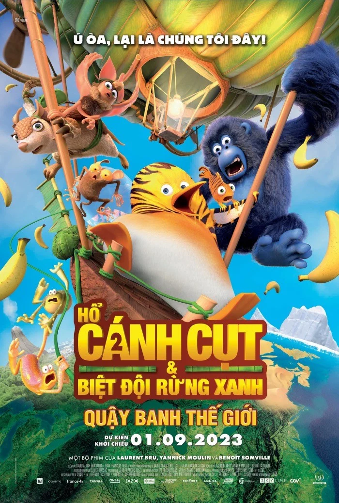 Hổ Cánh Cụt Và Biệt Đội Rừng Xanh 2: Quậy Banh Thế Giới